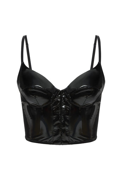 TOP CORSET GLOSSY