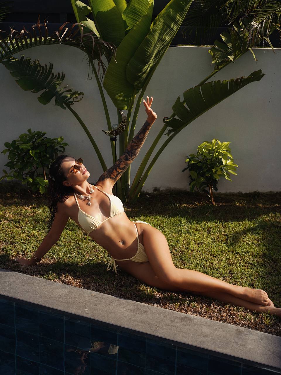 Swimsuit Iris Creme