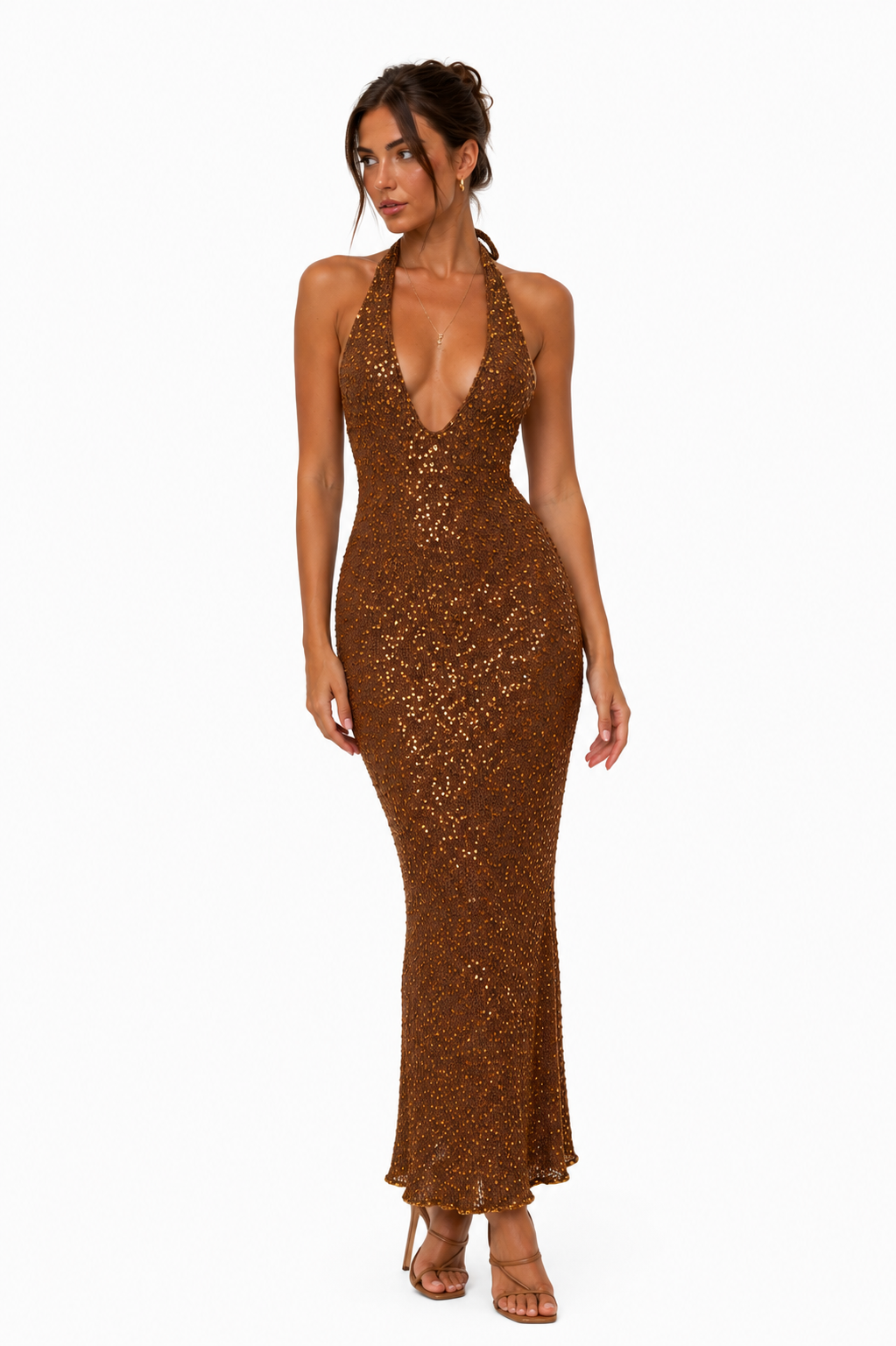 royal sequin dress
