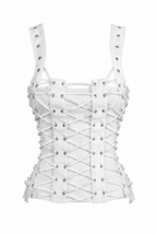 lace-up top