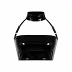 VINYL CHOKER BANDEAU