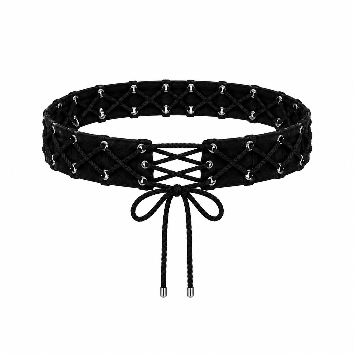 lace-up choker