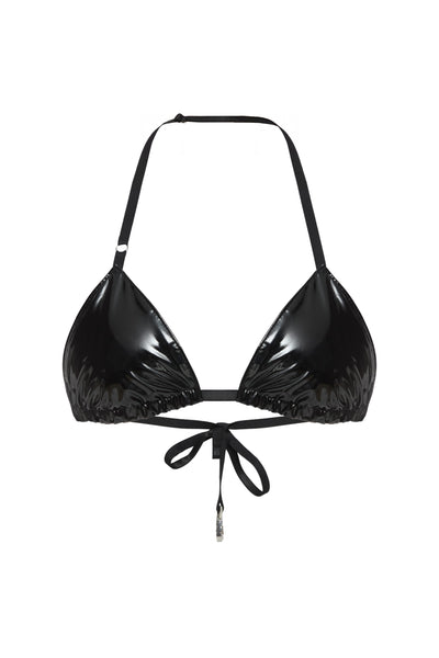 GLOSSY TOP-BRA